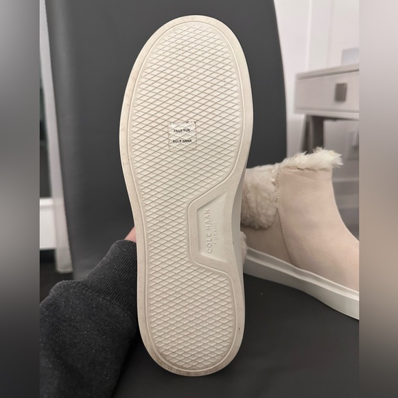 Cole Haan Womens Grandpro Rally Bootie Suede Slip On Ankle Boots - Picture 4 of 4